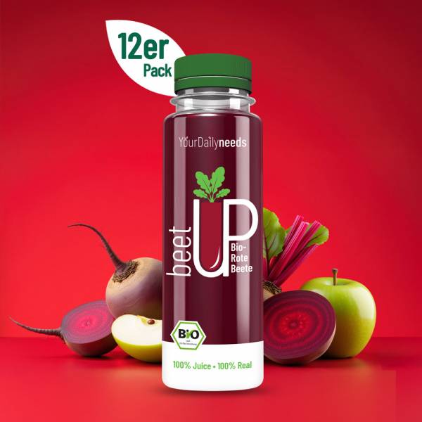 Bio-Rote-Beete - BEET UP - 12 Flaschen
